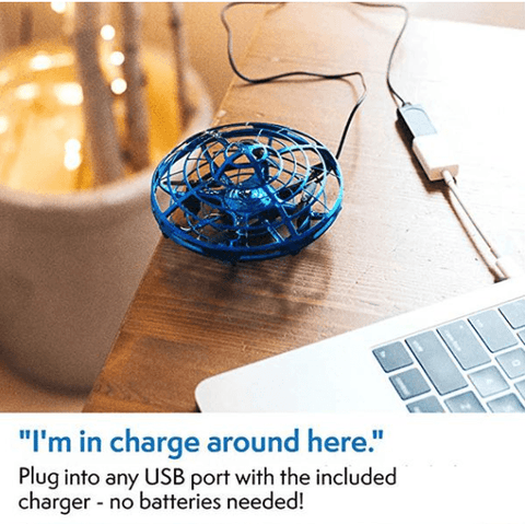 Image of Futuristic Flying Hand Operated Drone