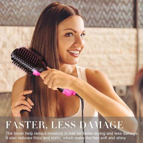 Image of PlushBrush™ One-Step Hair Dryer & Volumizer Styler