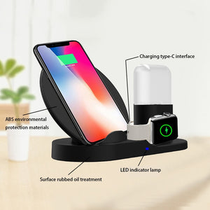 3 in 1 Fast Charging Station